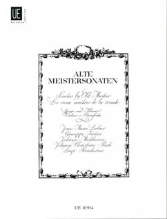 Cover Alte Meistersonaten 5 leichte bis mittelschwere Sonaten für Violine und Klavier