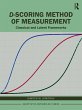 D-scoring Method of Measurement (eBook,... - Bild 1