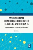Psychological Communication Between Teachers and Students (eBook, ePUB)
