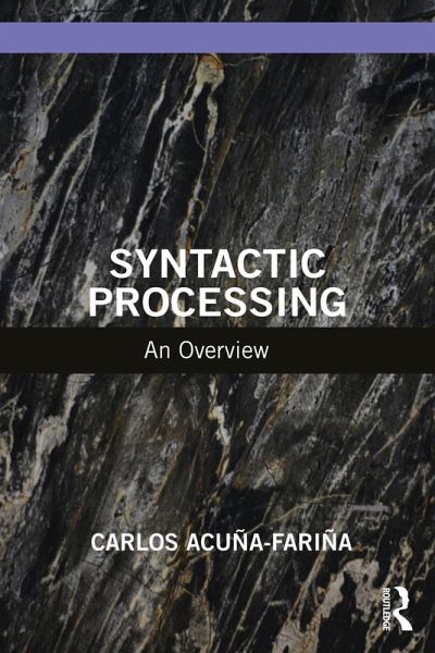 Syntactic Processing (eBook, ePUB)