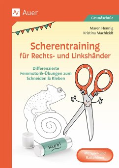 Scherentraining für Rechts- und Linkshänder - Hennig, Maren;Machleidt, Kristina