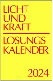 Licht und Kraft/Losungskalender 2024 Reiseausgabe in Heften
