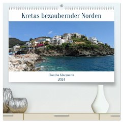 Kretas bezaubernder Norden (hochwertiger Premium Wandkalender 2024 DIN A2 quer), Kunstdruck in Hochglanz - Kleemann, Claudia