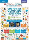 Oswaal One for All Olympiad Previous Years Solved Papers, Class-1 Mathematics Book (For 2021-22 Exam)