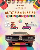 Auto's en plezier - Kleurboek voor kinderen - Vermakelijke verzameling autoscènes