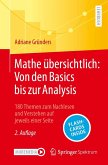 Mathe übersichtlich: Von den Basics bis zur Analysis (eBook, PDF)