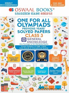 One for All Olympiad Previous Years' Solved Papers, Class-3 General Knowledge Book (For 2022 Exam) - Oswaal Editorial Board