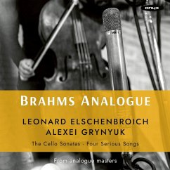 Brahms Analogue-Cellosonaten 1 & 2/+ - Elschenbroich,Leonard/Grynyuk,Alexei