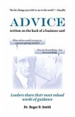 Advice Written on the Back of a Business Card (eBook, ePUB)
