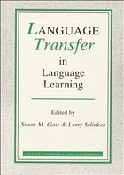 Language Transfer in Language Learning - Gass, Susan M. / Selinker, Larry (eds.)