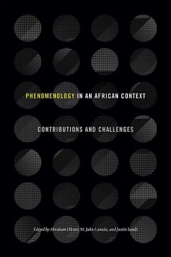Phenomenology in an African Context (eBook, ePUB)