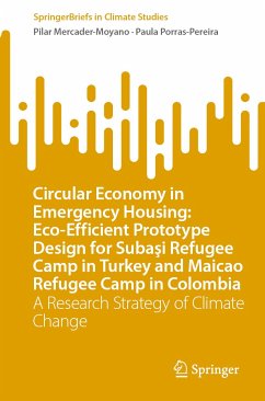 Circular Economy in Emergency Housing: Eco-Efficient Prototype Design for Subaşi Refugee Camp in Turkey and Maicao Refugee Camp in Colombia (eBook, PDF) - Mercader-Moyano, Pilar; Porras-Pereira, Paula