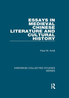 Essays in Medieval Chinese Literature and Cultural History (eBook, PDF) - Kroll, Paul W.
