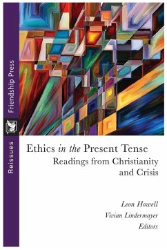 Ethics in the Present Tense Cover Ethics in the Present Tense
