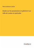 Etudes sur les possessions en général et sur celle de Loudun en particulier