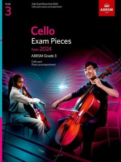 Cover Cello Exam Pieces from 2024, ABRSM Grade 3, Cello Part & Piano Accompaniment