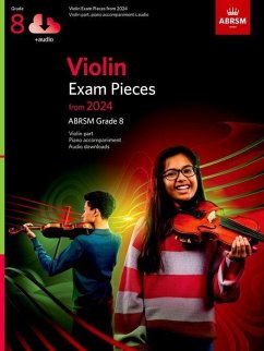 Violin Exam Pieces from 2024, ABRSM Grade 8, Violin Part, Piano Accompaniment & Audio - Abrsm