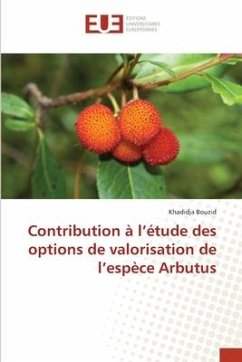 Contribution à l¿étude des options de valorisation de l¿espèce Arbutus - BOUZID, Khadidja