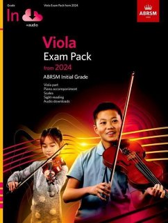 Viola Exam Pack from 2024, Initial Grade, Viola Part, Piano Accompaniment & Audio - Abrsm