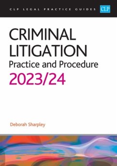 Criminal Litigation: 2023/2024 - Sharpley