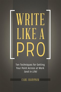 Write Like a Pro (eBook, ePUB) - Hausman, Carl