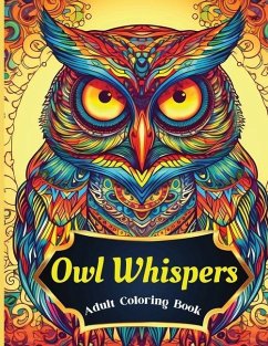 Owl Adult Coloring BookMandalasCalming and relaxing the mind - Publishing, McBrides