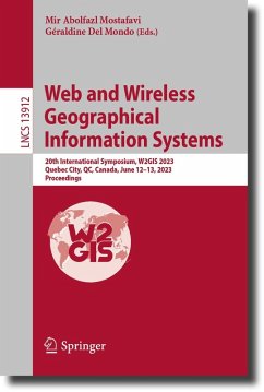 Cover Web and Wireless Geographical Information Systems (eBook, PDF)