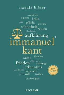 Immanuel Kant. 100 Seiten (eBook, ePUB) - Blöser, Claudia