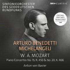 Michelangeli Plays Mozart - Michelangeli,Arturo Benedetti/Bavier,Anton Von/+