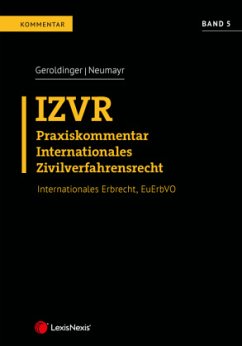 IZVR Praxiskommentar Internationales Zivilverfahrensrecht