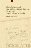 November 1751 - April 1752 / Johann Christoph Gottsched: Johann Christoph und Luise Adelgunde Victorie Gottsched Briefwechsel 1722-1766 Band 18