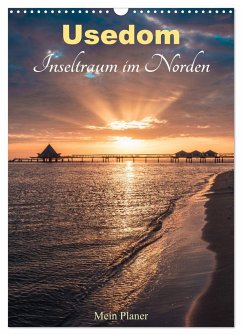 Usedom - Inseltraum im Norden (Wandkalender 2024 DIN A3 hoch), CALVENDO Monatskalender
