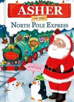 Asher on the North Pole Express - Green, Jd