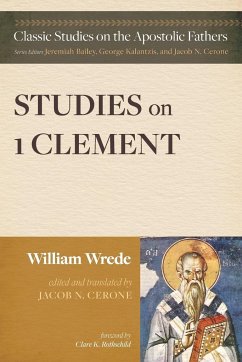 Studies on First Clement