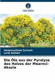 Die Öle aus der Pyrolyse des Holzes der Mearnci-Akazie