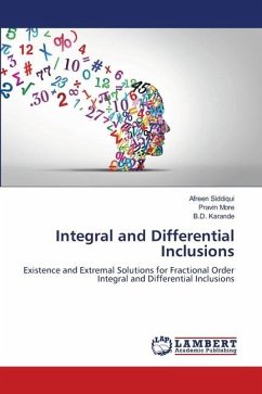 Integral and Differential Inclusions - Siddiqui, Afreen;More, Pravin;Karande, B.D.