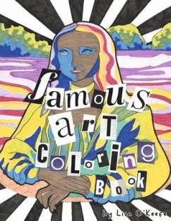 Cover Famous Art Coloring Book