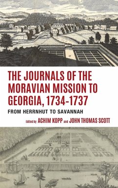 Cover Journals of the Moravian Mission to Georgia, 1734-1737