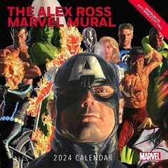 Alex Ross Marvel Mural 2024 Oversized Wall Calendar - Marvel Entertainment; Ross, Alex
