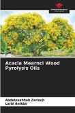 Acacia Mearnci Wood Pyrolysis Oils