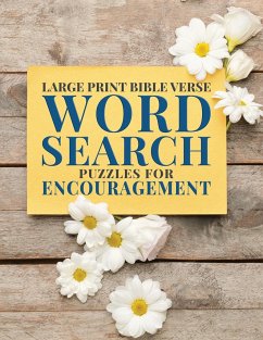 Large Print Bible Verse Word Search Puzzles for Encouragement - Kinney, Hl