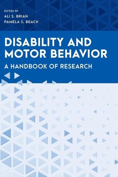 Cover Disability and Motor Behavior
