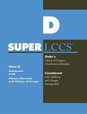 SUPERLCCS: Class D: Subclasses D-Dr: History (General) and History of Europe