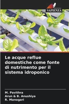 Le acque reflue domestiche come fonte di nutrimento per il sistema idroponico - Pavithra, M.;B. Anushiya, Arun &;Manogari, R.