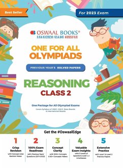 Oswaal One For All Olympiad Previous Years' Solved Papers, Class-2 Reasoning Book (For 2023 Exam) - Oswaal Editorial Board