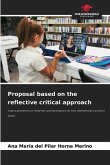Proposal based on the reflective critical approach
