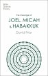 The Message of Joel, Micah and Habakkuk... - Bild 1