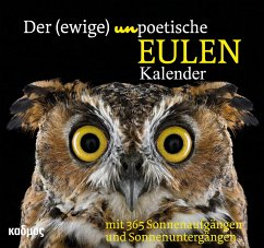 Der (ewige) (un)poetische Eulenkalender - immerwährend - Burckhardt, Wolfram