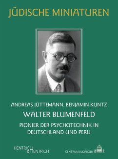 Walter Blumenfeld - Jüttemann, Andreas;Kuntz, Benjamin