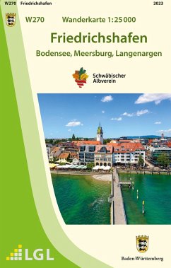 Cover W270 Wanderkarte 1:25 000 Friedrichshafen